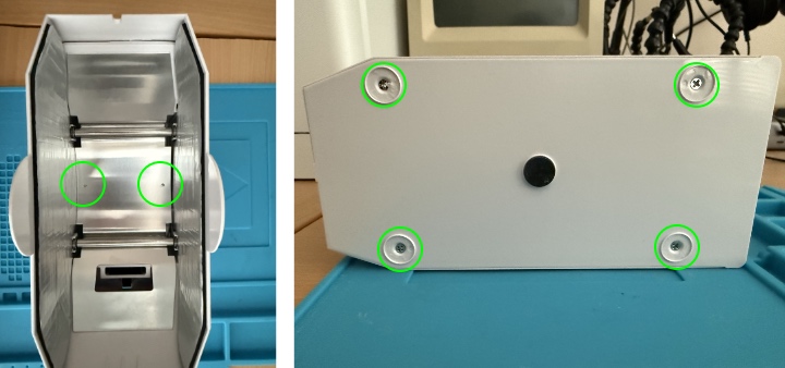 eSun eBox Lite screw locations